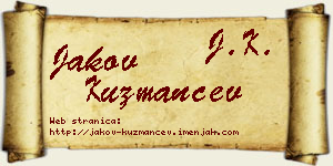 Jakov Kuzmančev vizit kartica